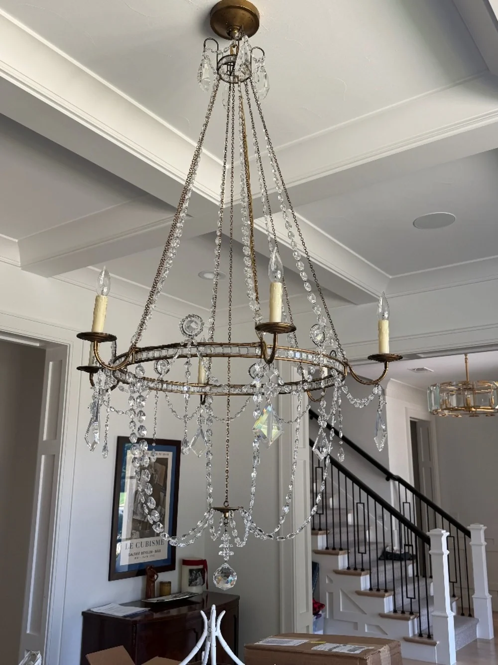 Sharon Medium Chandelier - 6 candelabras